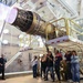 Liberty Wing families visit engine run demo
