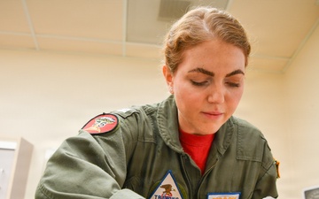 U.S. Navy Flight Surgeon Lt. Anne Ward Performs EKG at NBHC NATTC