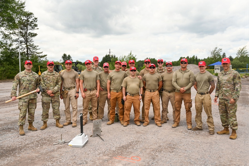 201st RED HORSE Airmen train at Tobyhanna