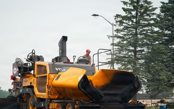 201st RED HORSE Det 1 builds readiness through paving project at Tobyhanna Army Depot