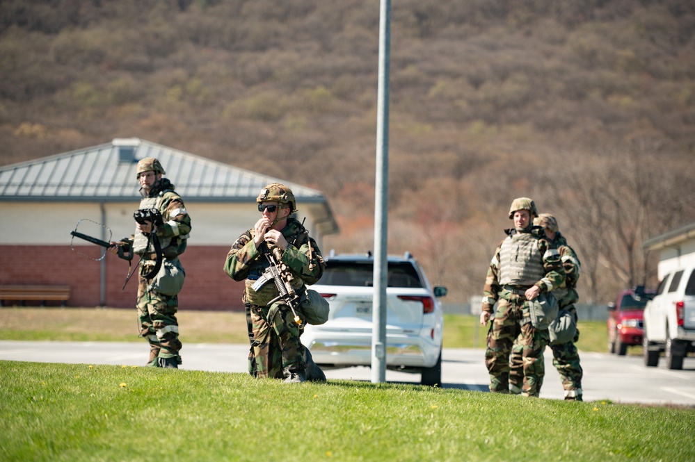 270th EIS Airmen Apply Spectrum Capabilities Alongside Security Forces During CRI