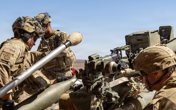 U.S. Army Soldiers Conduct Operations in the Middle East