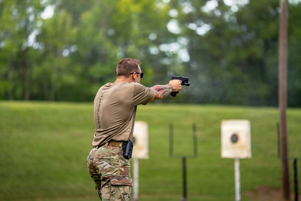 3/20 SFG (A) Patriot Training: Pistol Competition