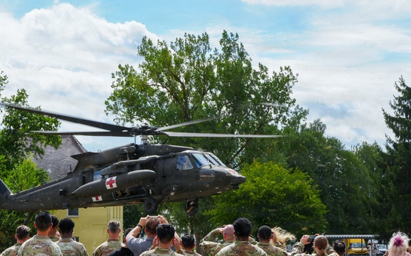 Vilseck Health Clinic casualty evacuation