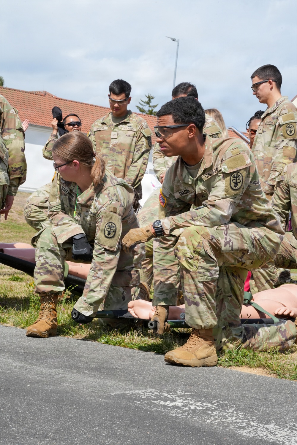 Vilseck Health Clinic casualty evacuation
