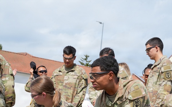 Vilseck Health Clinic casualty evacuation