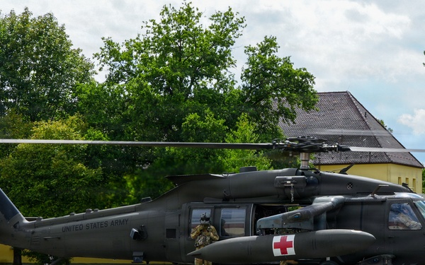Vilseck Health Clinic casualty evacuation