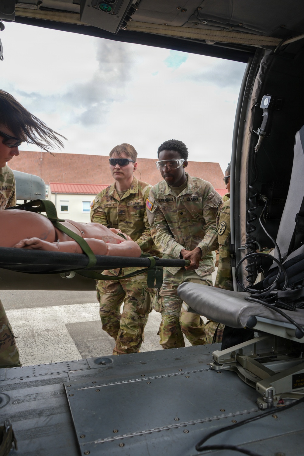 Vilseck Health Clinic casualty evacuation
