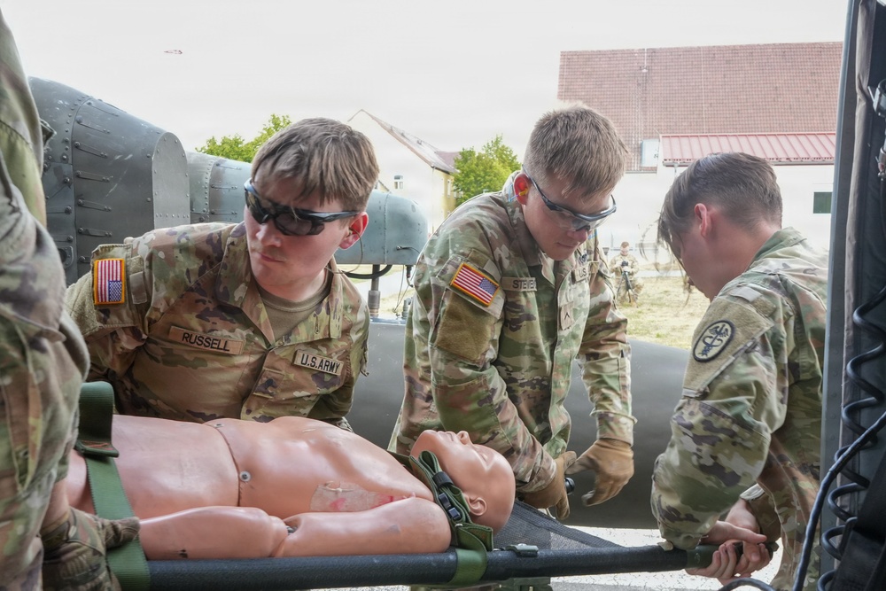 Vilseck Health Clinic casualty evacuation