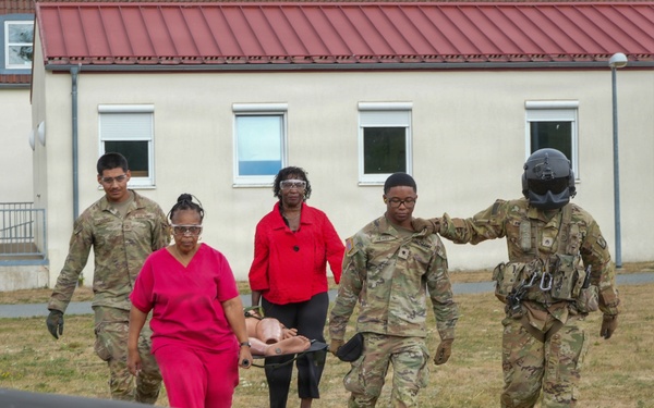 Vilseck Health Clinic casualty evacuation