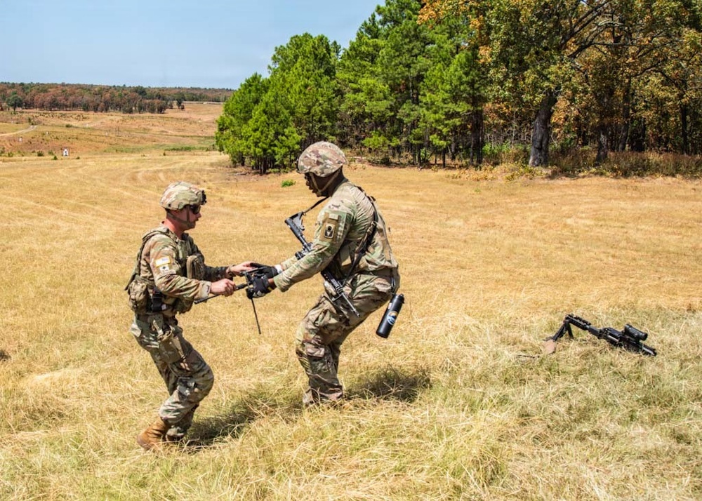 Competitors Take on Some Assembly Required Range at WPW and AFSAM Machine Gun Championship