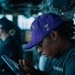 Watchstanders aboard USS Gonzalez