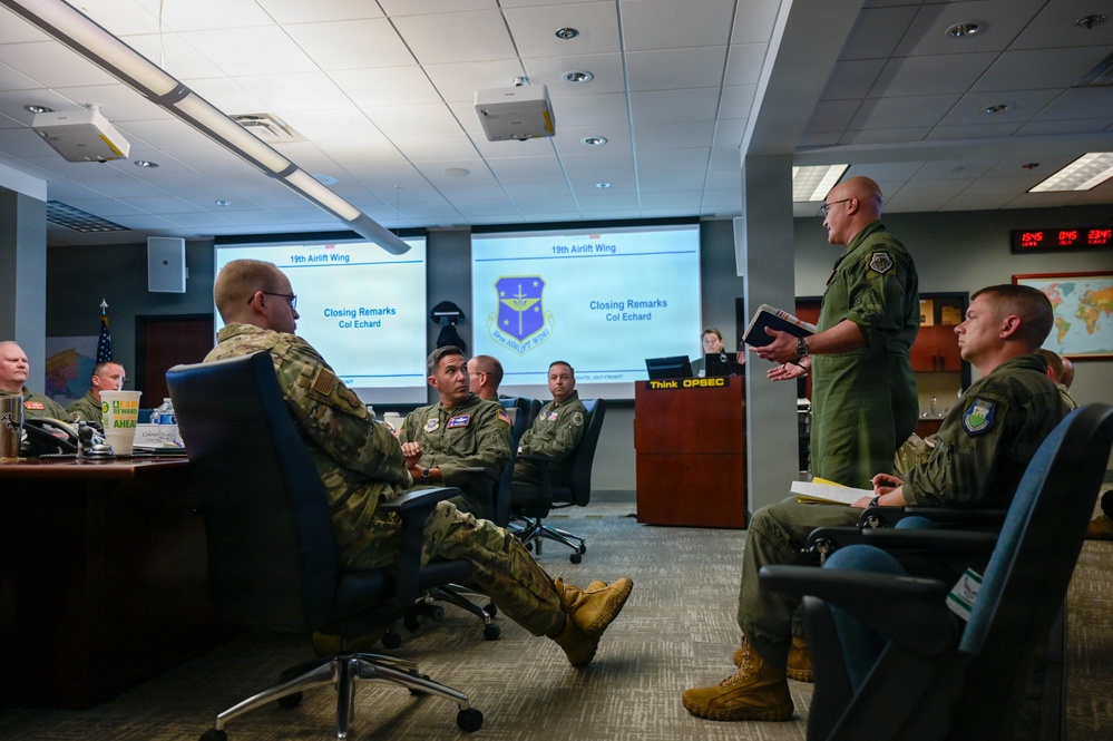 19th Airlift Wing Hosts C-130 Weapons System Council
