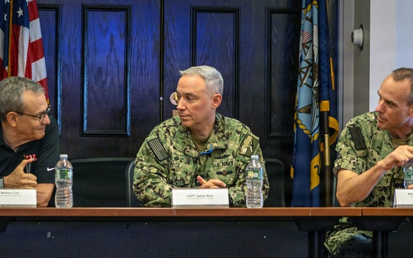 Under Secretary of the Navy Visits PNSY