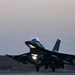 F-16 takeoff and land in the CENTCOM AOR