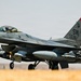 F-16 takeoff and land in the CENTCOM AOR