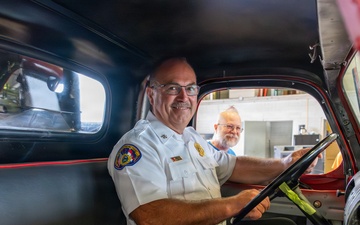 Fort Leonard Wood firefighter, LRC bring 1943 fire truck back to life after 13-year restoration project