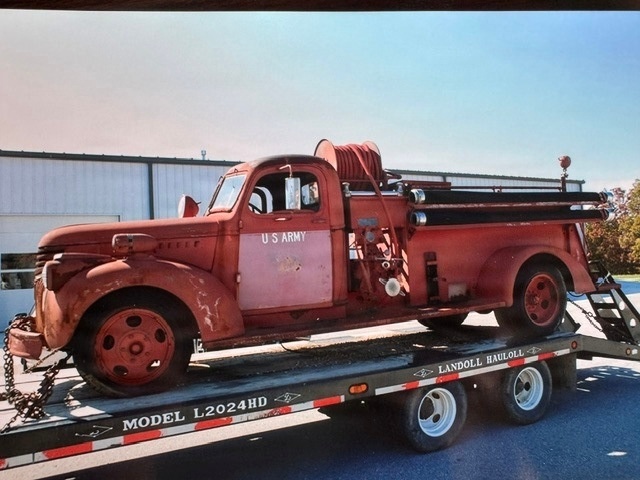 Fort Leonard Wood firefighter, LRC bring 1943 fire truck back to life after 13-year restoration project