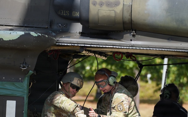 Master Rappel on 7ATC Parade Field