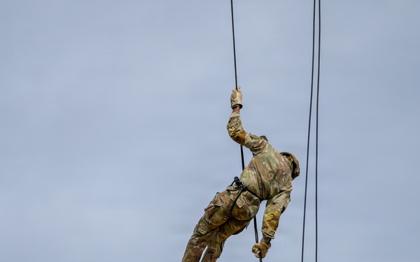 Master Rappel on 7ATC Parade Field