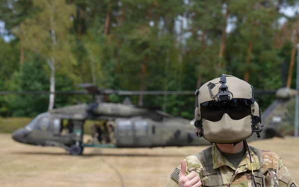 Master Rappel on 7ATC Parade Field