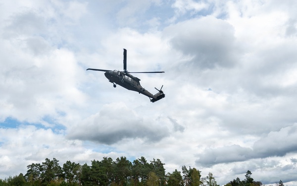 Master Rappel on 7ATC Parade Field