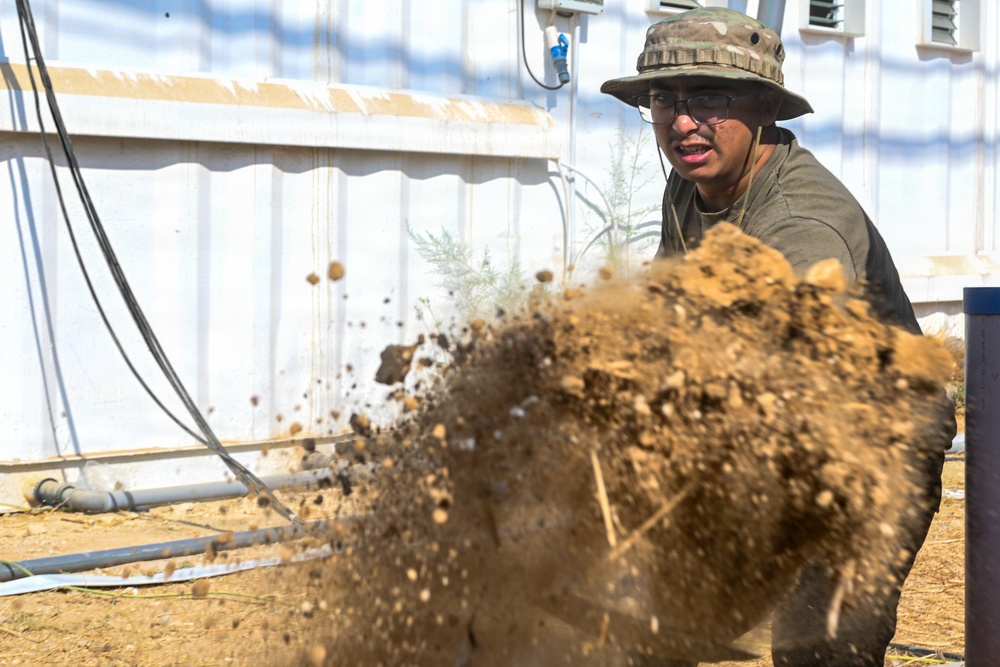 CENTCOM Civil Engineers uncover critical base utilities
