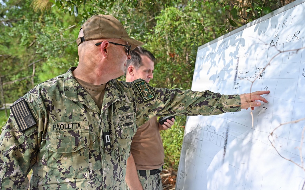 Expeditionary medicine sharpens skills during sustainment exercise