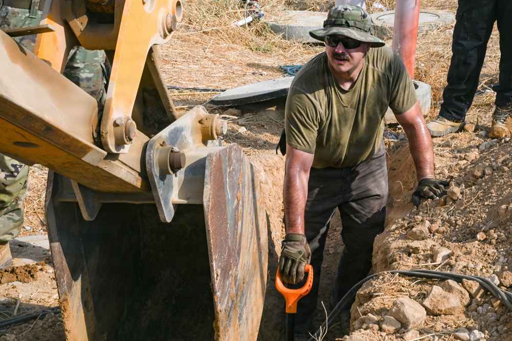CENTCOM Civil Engineers uncover critical base utilities