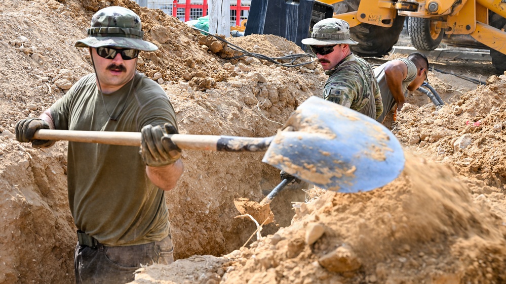 CENTCOM Civil Engineers uncover critical base utilities