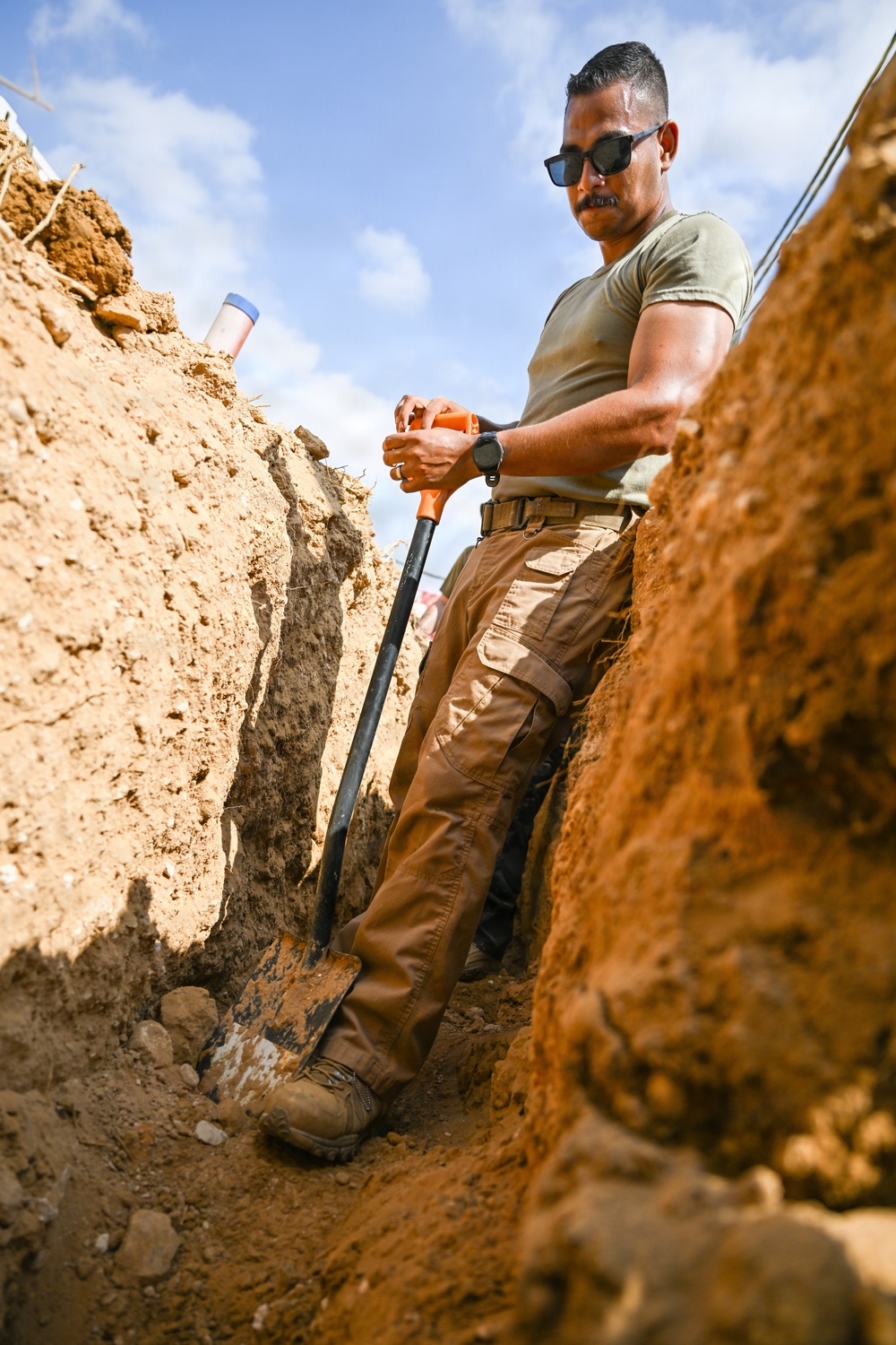 CENTCOM Civil Engineers uncover critical base utilities