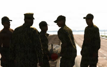 Nimitz Sailors Conduct Maintenance
