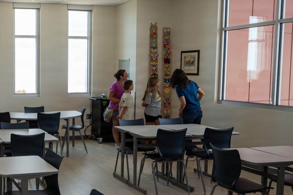 Holloman celebrates the new Holloman Middle School Opening