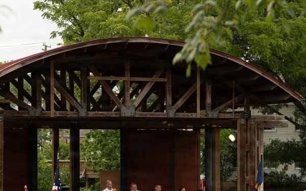 US Navy Band Commodores Perform at Vienna Town Green