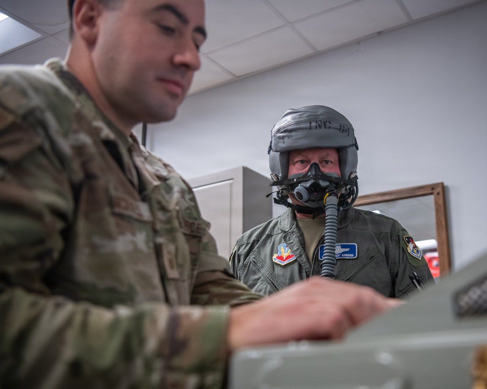 NORAD Region Commander Marks Milestone Flight in Tulsa