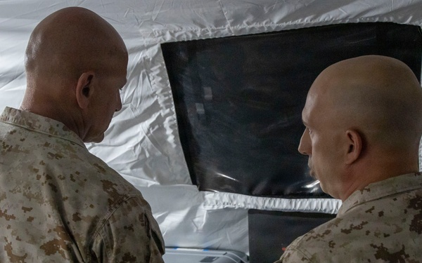 LtGen Matos visits 2nd MarDiv