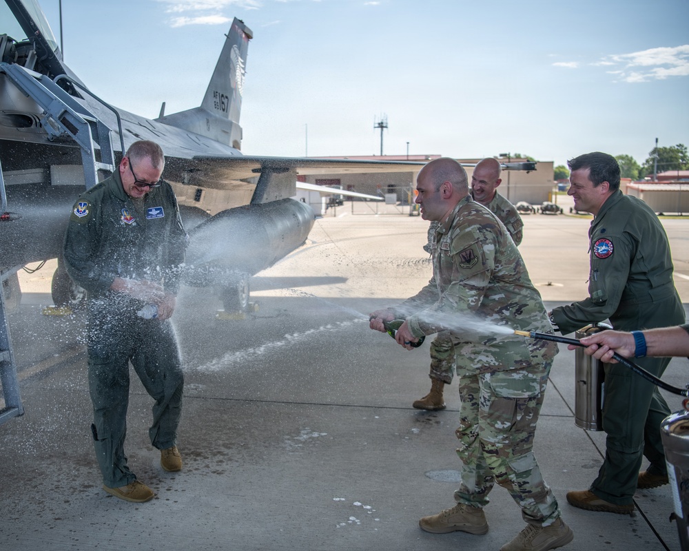 NORAD Region Commander Marks Milestone Flight in Tulsa