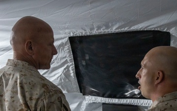 LtGen Matos visits 2nd MarDiv