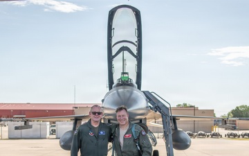 NORAD Region Commander Marks Milestone Flight in Tulsa