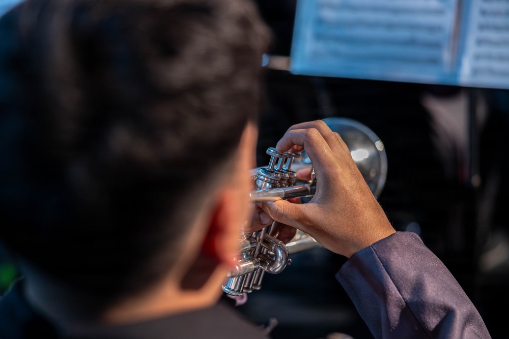 PSJA Student Performs with Marine Band San Diego
