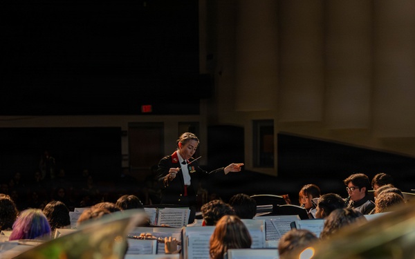 PSJA Student Performs with Marine Band San Diego