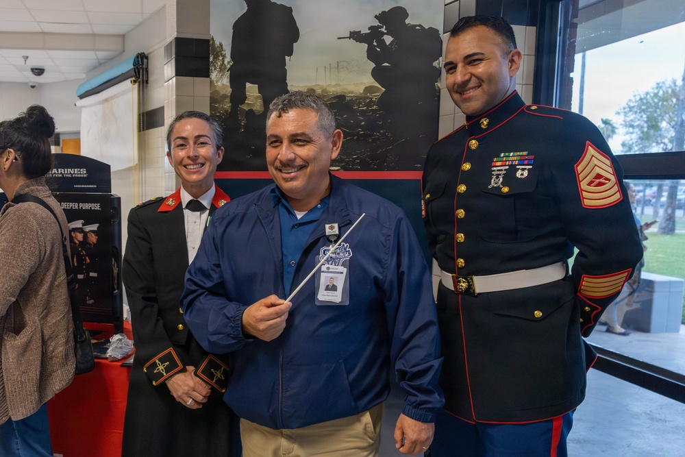 PSJA Student Performs with Marine Band San Diego
