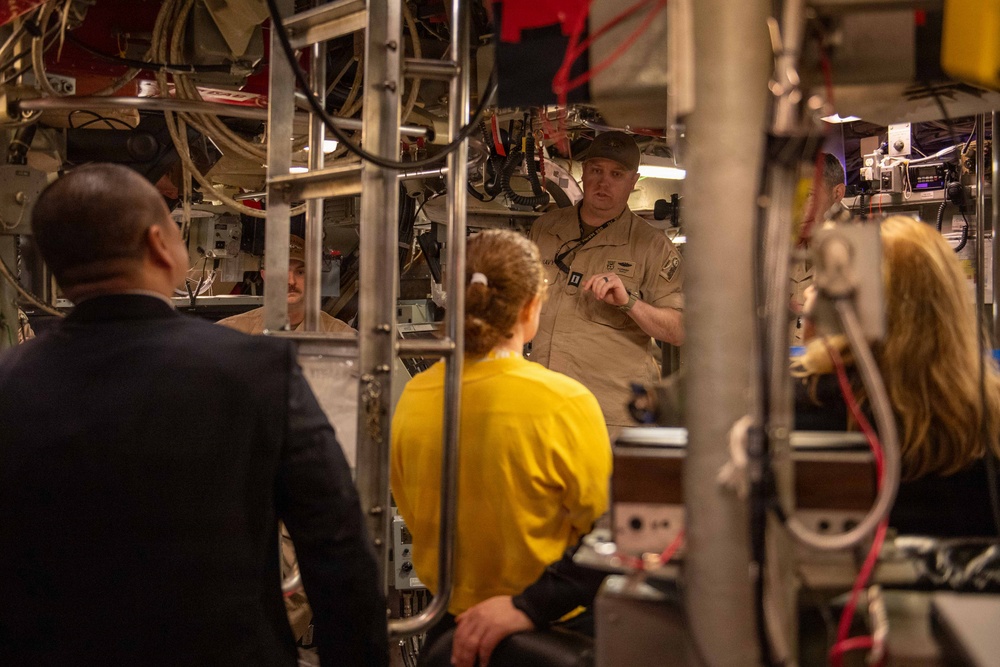 House Armed Services Committee Members Tour USS Maine (SSBN 741)