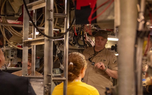 House Armed Services Committee Members tour USS Maine (SSBN 741)