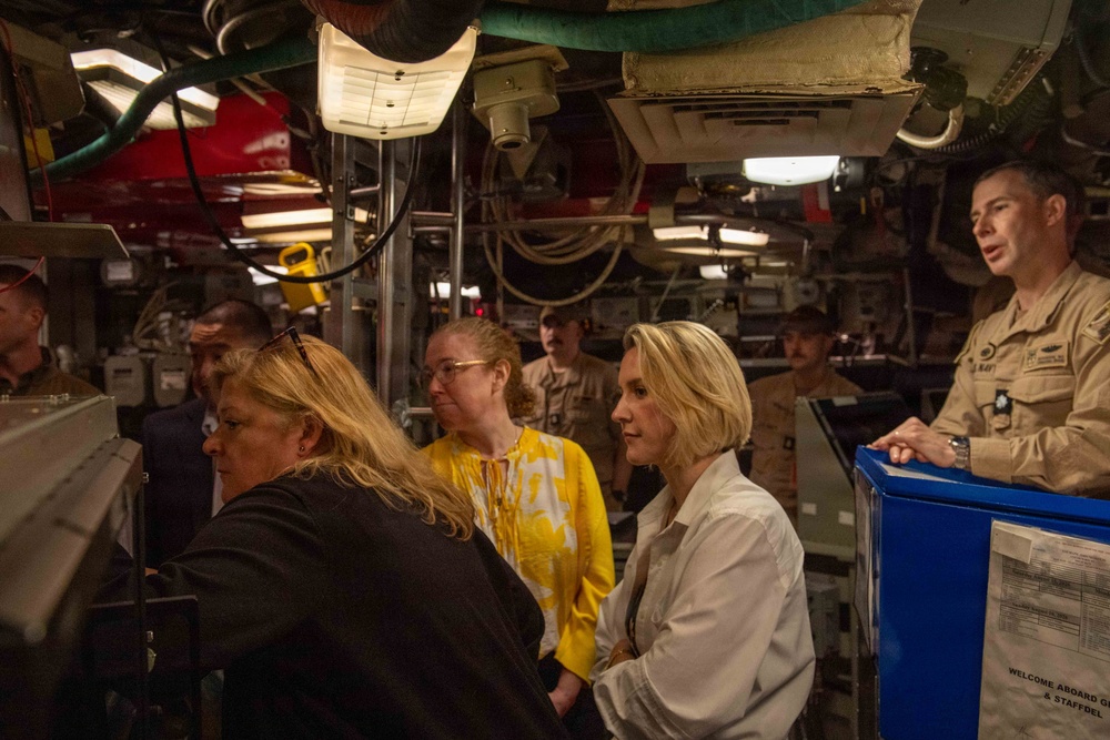 House Armed Services Committee Members Tour USS Maine (SSBN 741)