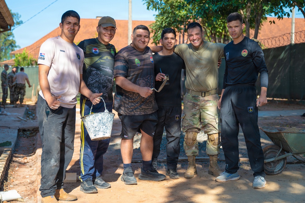 Constructing Interoperability: Massachusetts National Guard engineers bolster State Partnership Program renovation mission in Paraguay