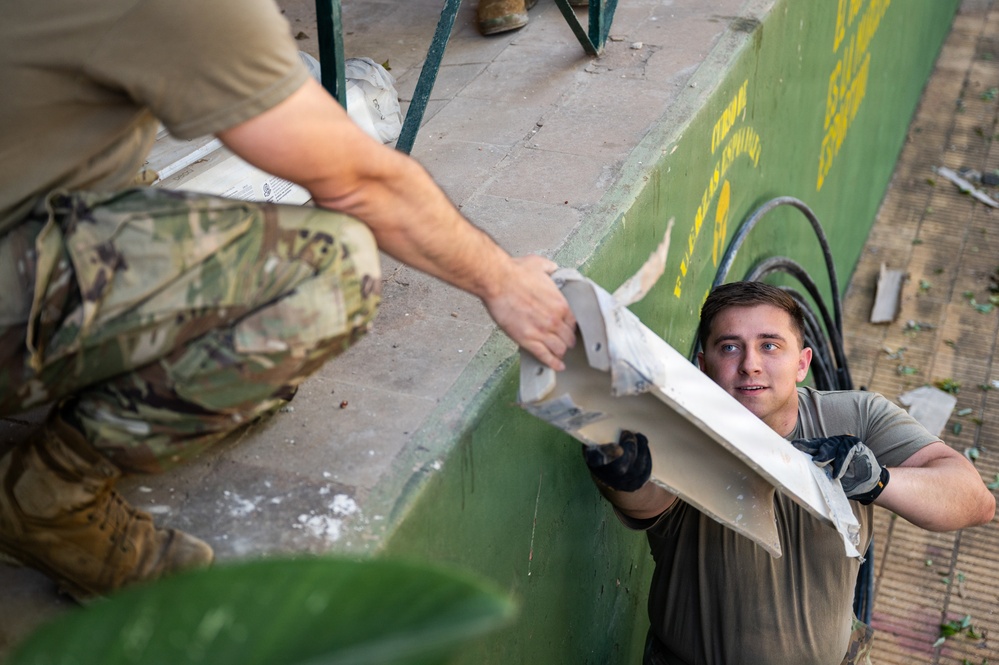 Constructing Interoperability: Massachusetts National Guard engineers bolster State Partnership Program renovation mission in Paraguay