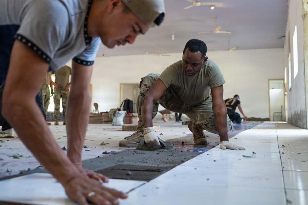 Constructing Interoperability: Massachusetts National Guard engineers bolster State Partnership Program renovation mission in Paraguay