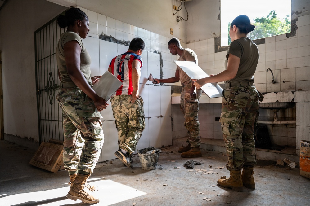 Constructing Interoperability: Massachusetts National Guard engineers bolster State Partnership Program renovation mission in Paraguay