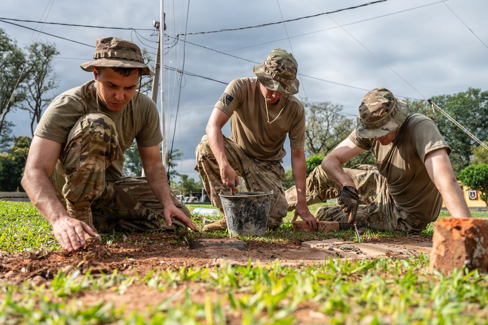 Constructing Interoperability: Massachusetts National Guard engineers bolster State Partnership Program renovation mission in Paraguay
